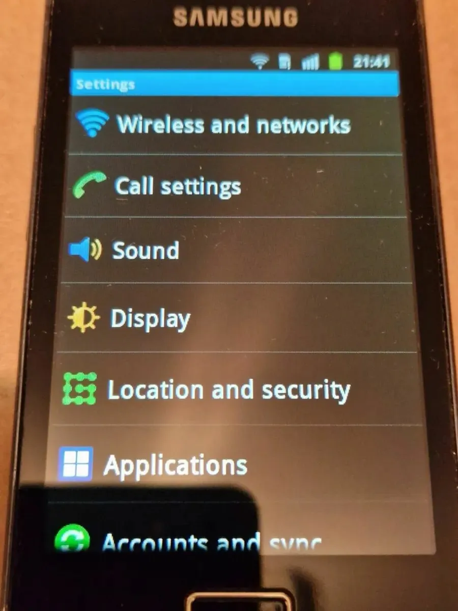 Samsung Galaxy Ace, Model GT-S5830i Excellent cond - Image 4