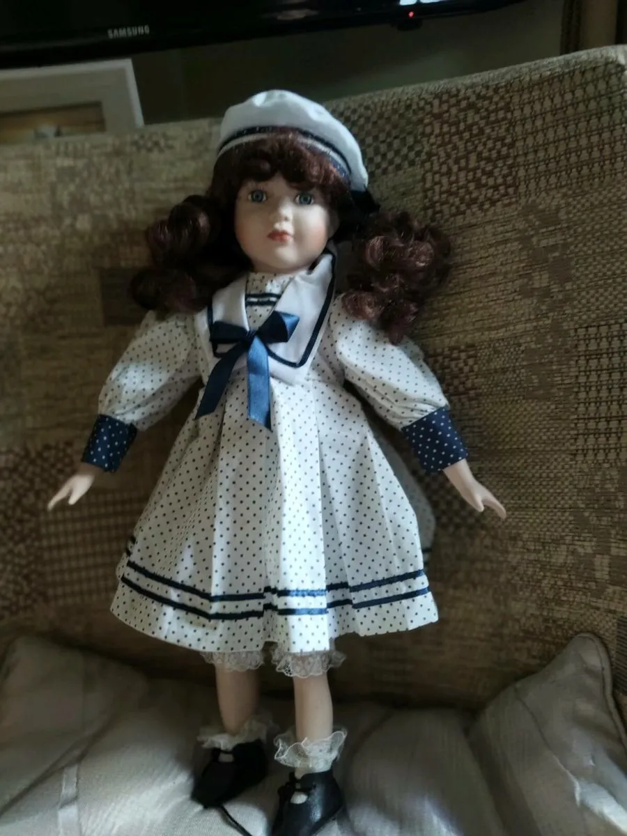 Vintage Porcelain doll. - Image 1