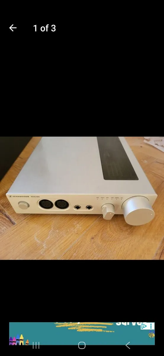 Sennheiser amplifier hdvd 800 - Image 1