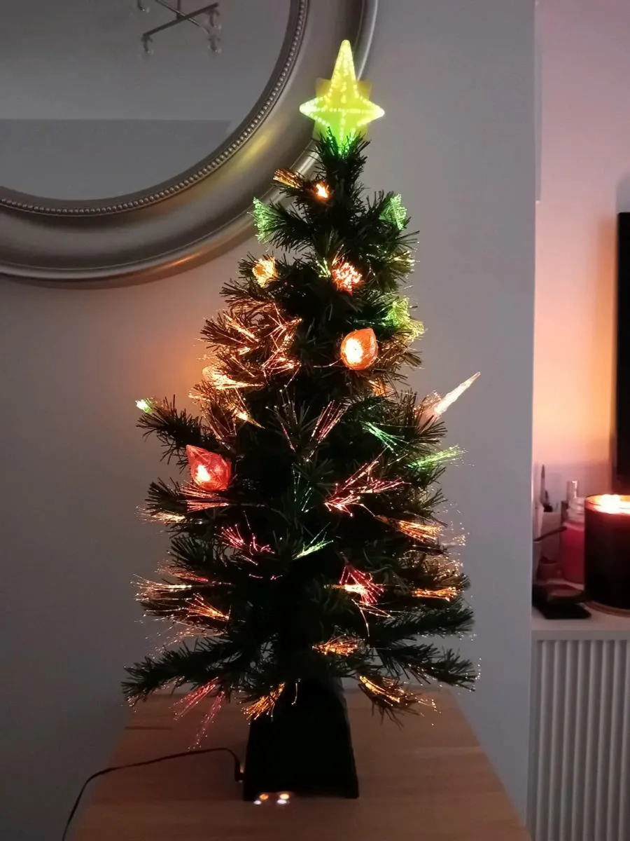 3 Foot Fibre Optic Christmas Tree - Image 2