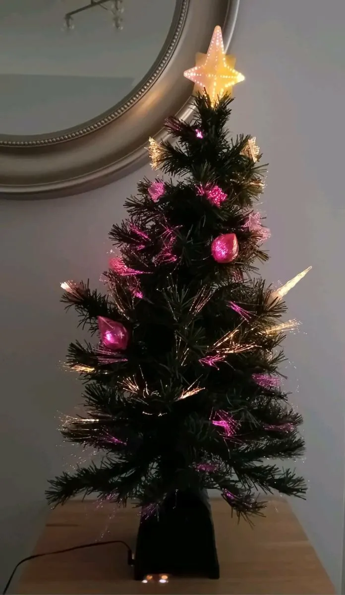 3 Foot Fibre Optic Christmas Tree - Image 3