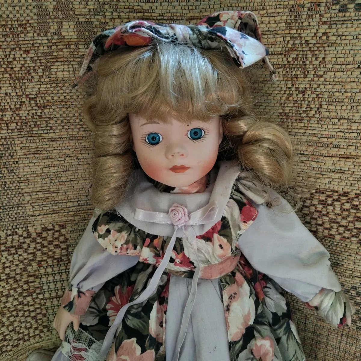Vintage Porcelain doll - Image 3