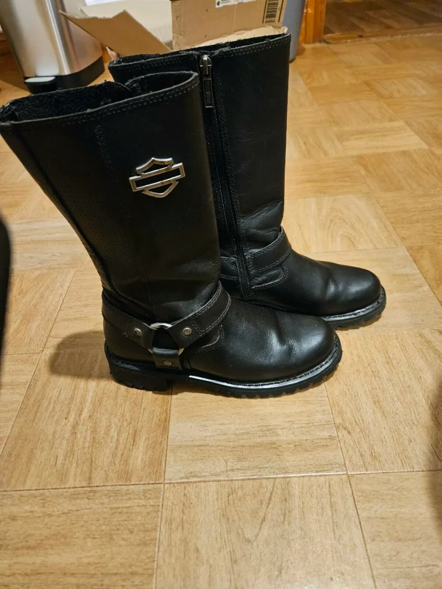 Harley Davidson women's boots - Image 1