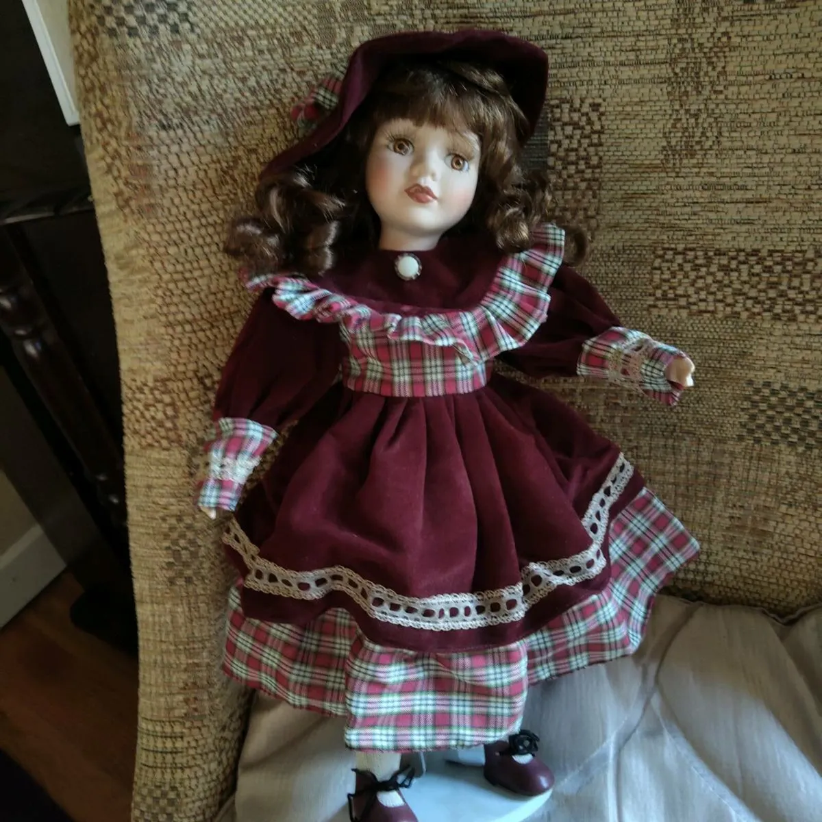 Vintage Porcelain doll - Image 1