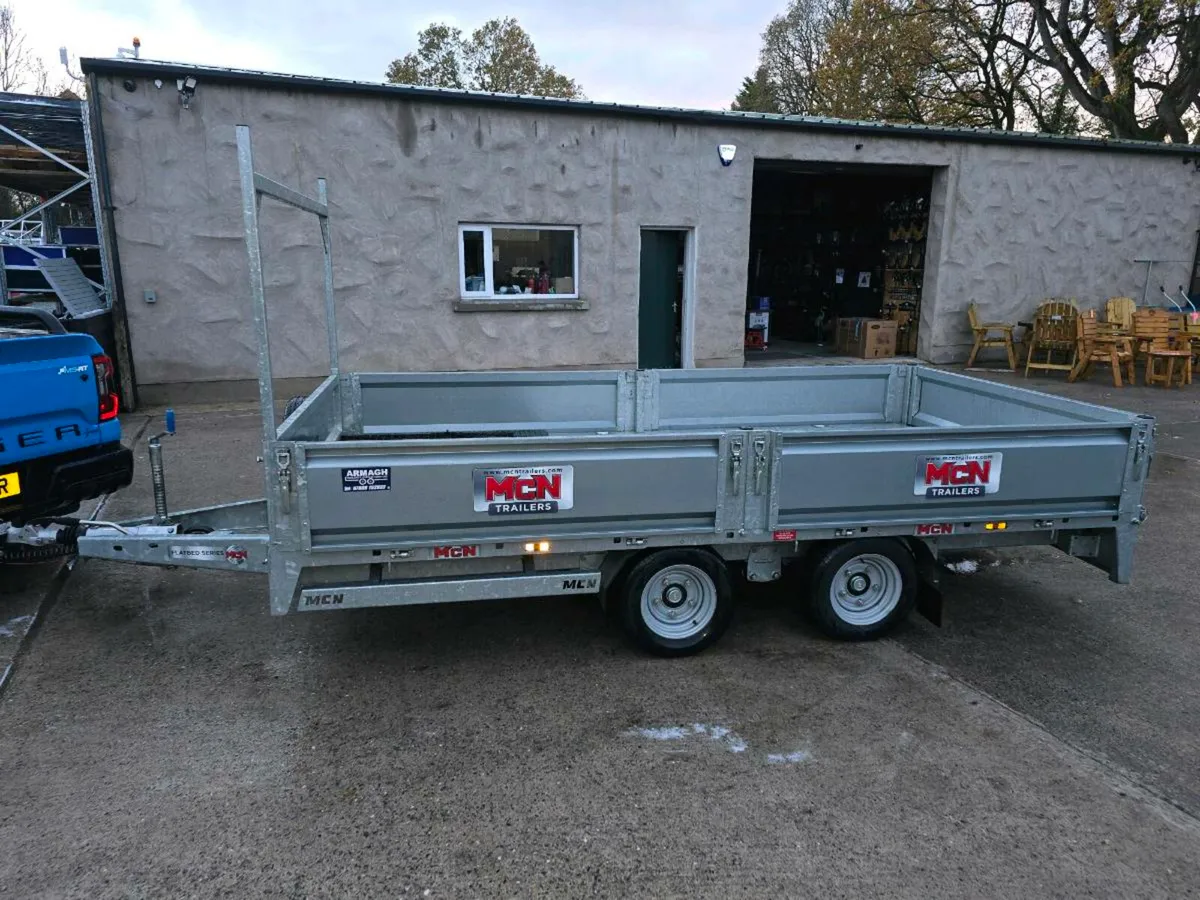 Like new 12ft mcn dropside trailer ramps - Image 2