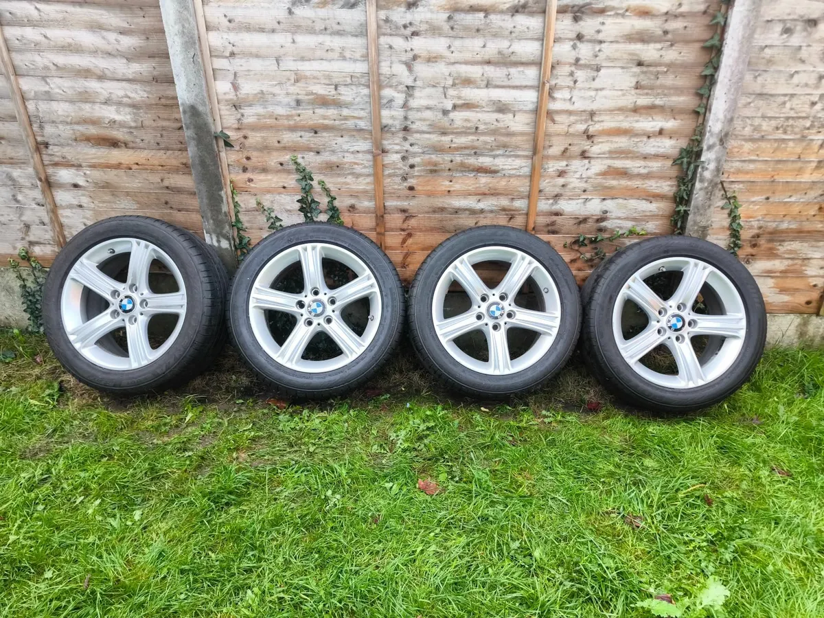 BMW 4series GENUINE Alloy wheels 225/50/17 RunFlat - Image 1