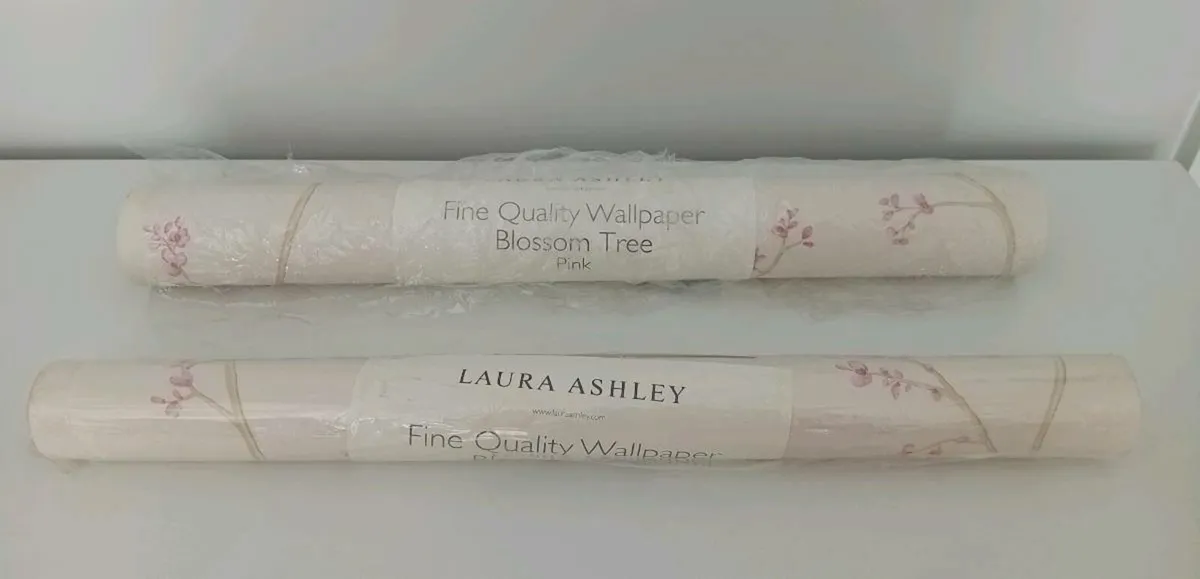 LAURA ASHLEY "Blossom Tree" Wallpaper x 2 - Image 2