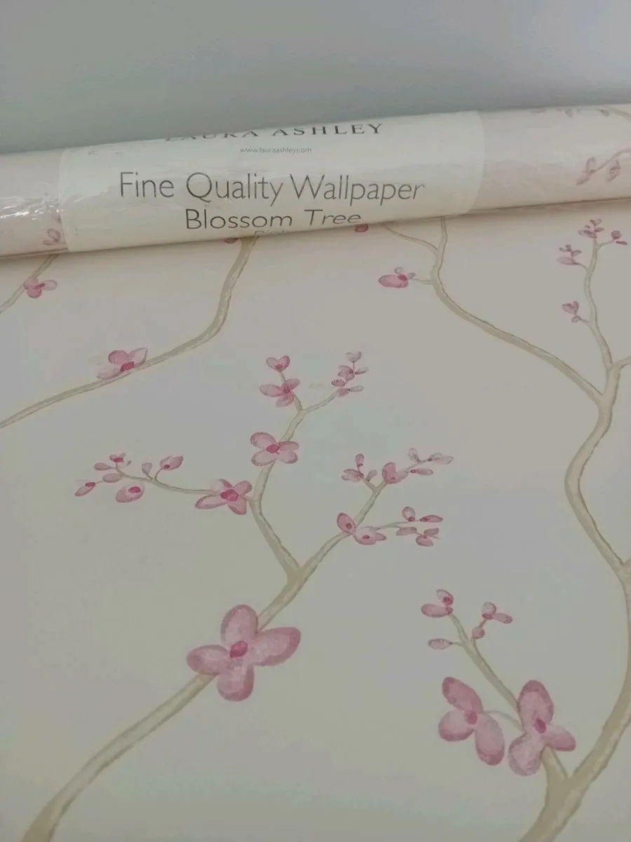 LAURA ASHLEY "Blossom Tree" Wallpaper x 2 - Image 3