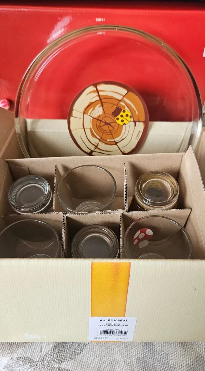 Reducing price For Quick Sale: New Set tray and 6 - Image 2