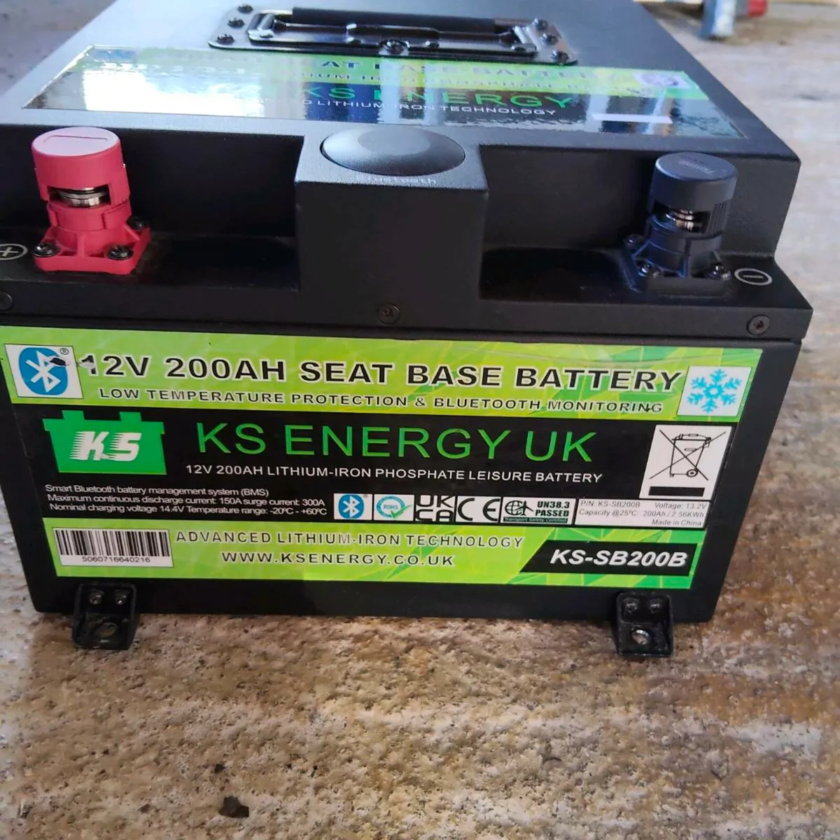 200Ah Lithium LiFePo4 under seat battery - Image 2