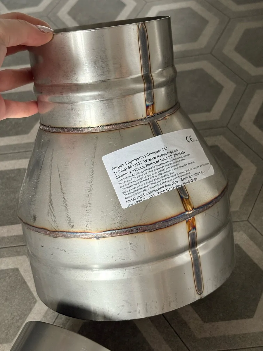 45 degree Flue kit for stove - Image 4