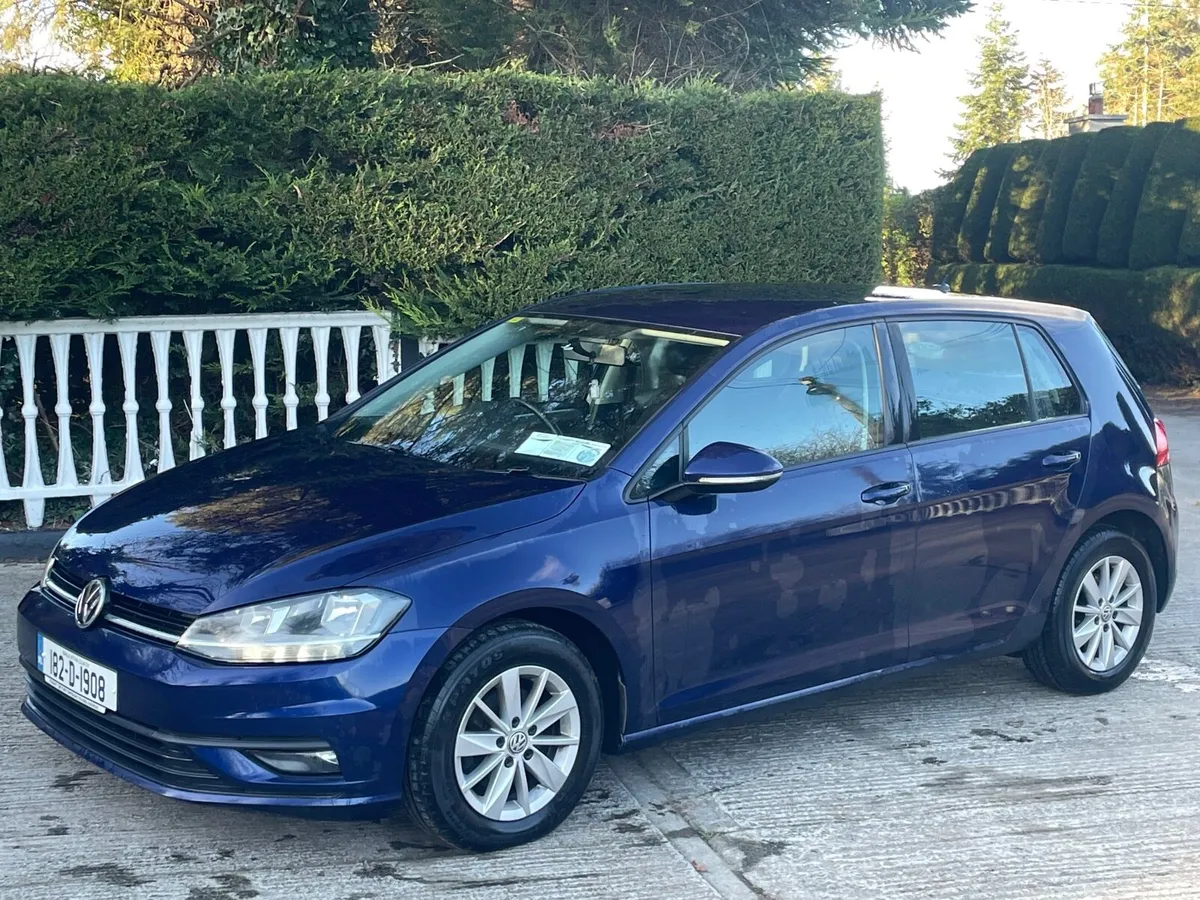 * VW GOLF TL .. ‘2018 .. 1.6 TDI .. MINT * - Image 1