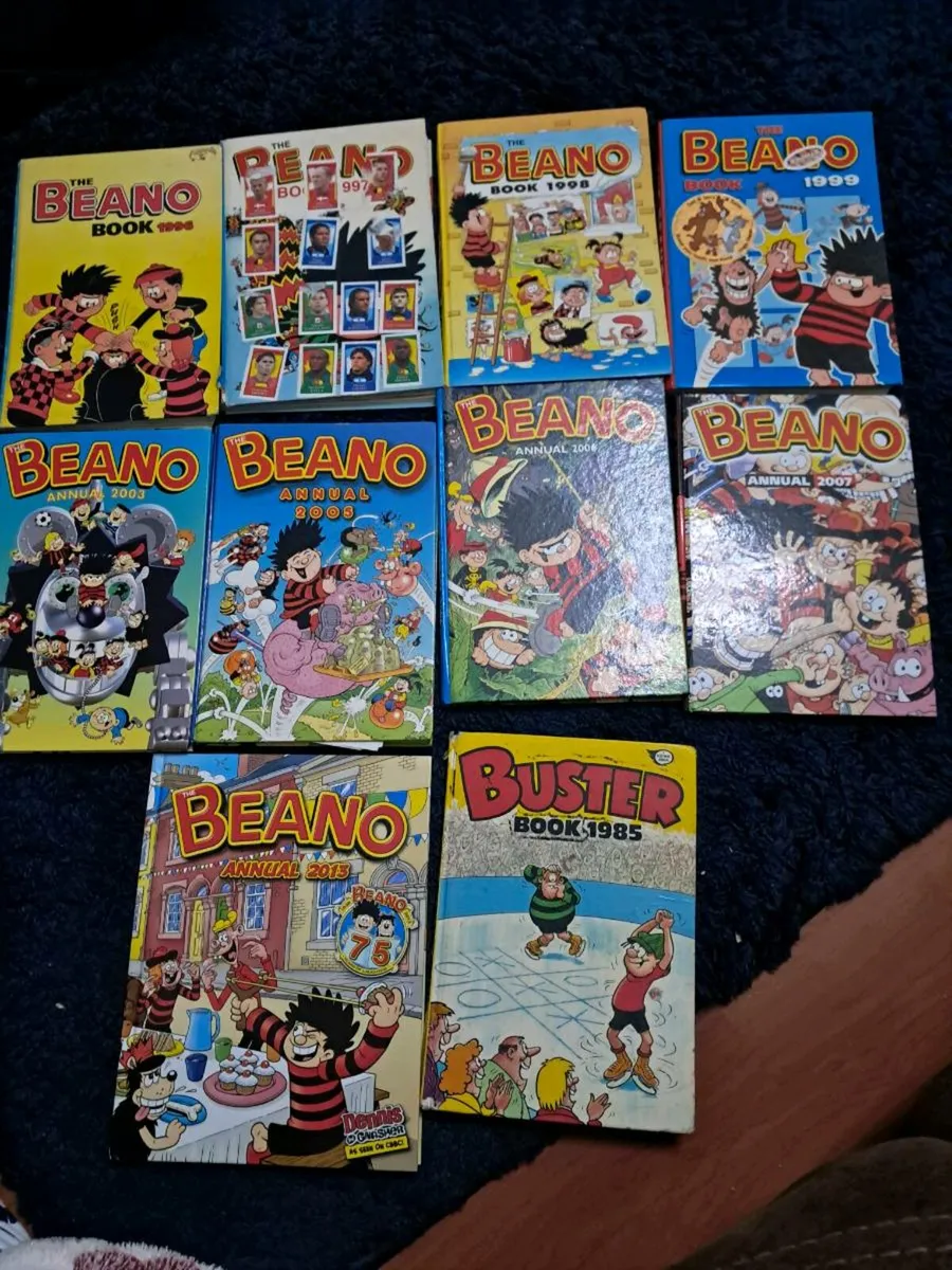 Old beano comics  1993 to 1998 annuals 1996 to2013 - Image 3