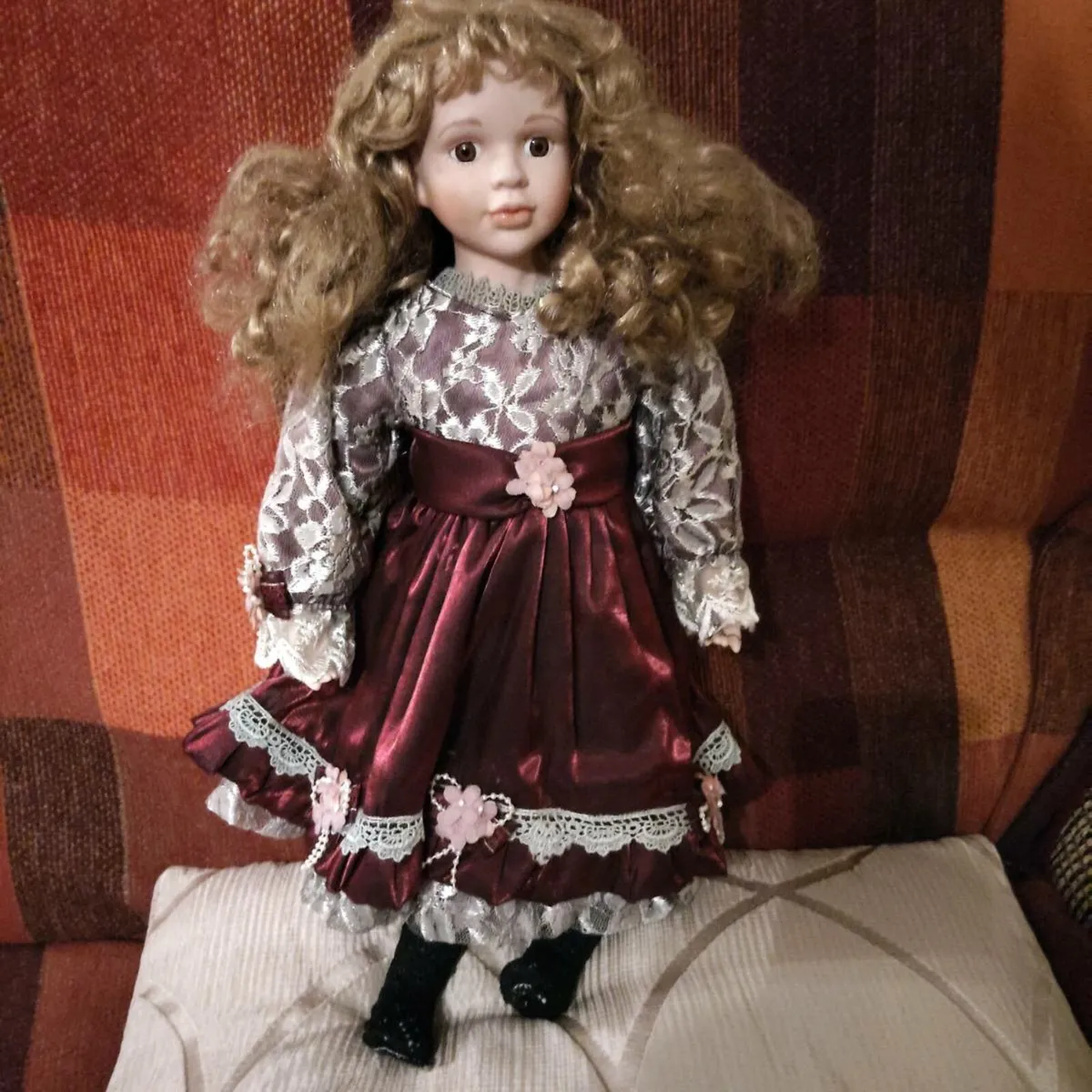 Vintage Porcelain doll - Image 1