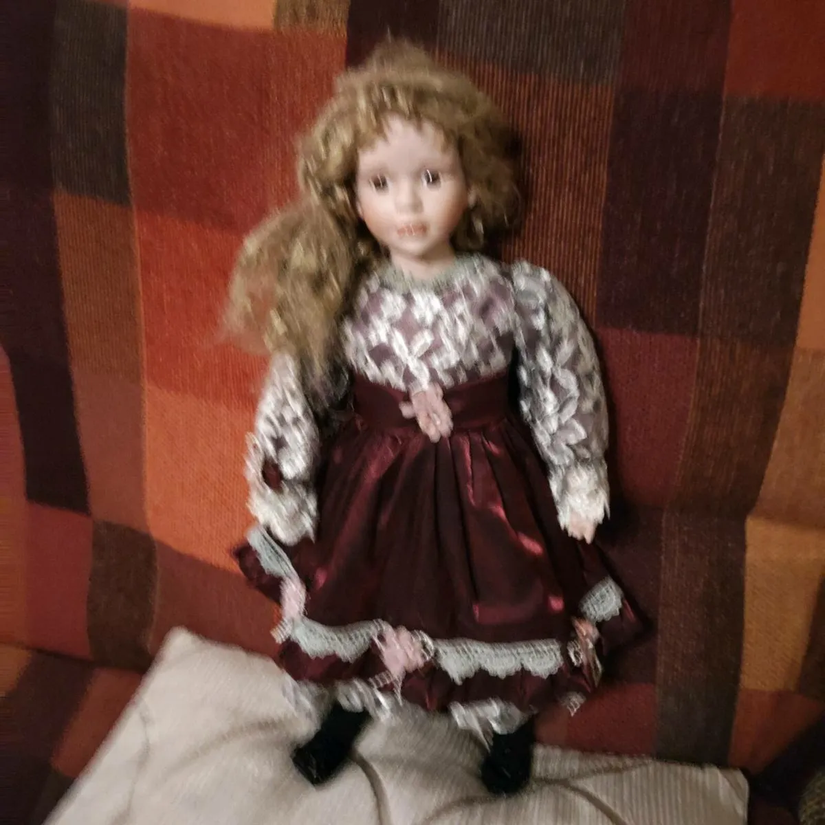 Vintage Porcelain doll - Image 3