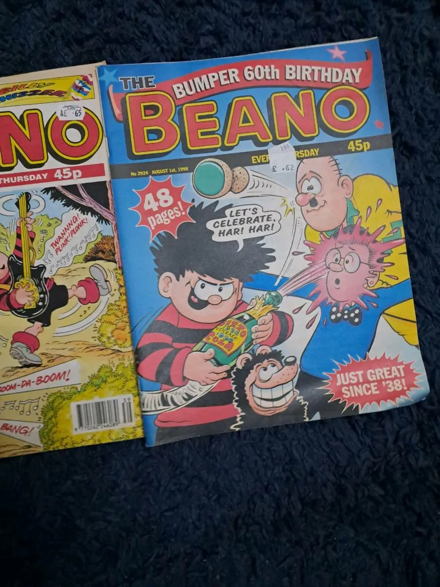 Old beano comics  1993 to 1998 annuals 1996 to2013 - Image 4