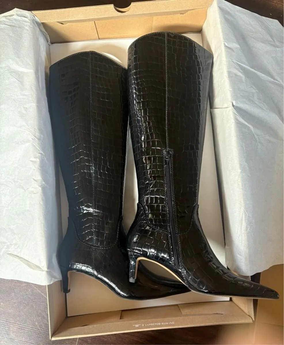 New Knee High Boots US size 7.5 - Image 3
