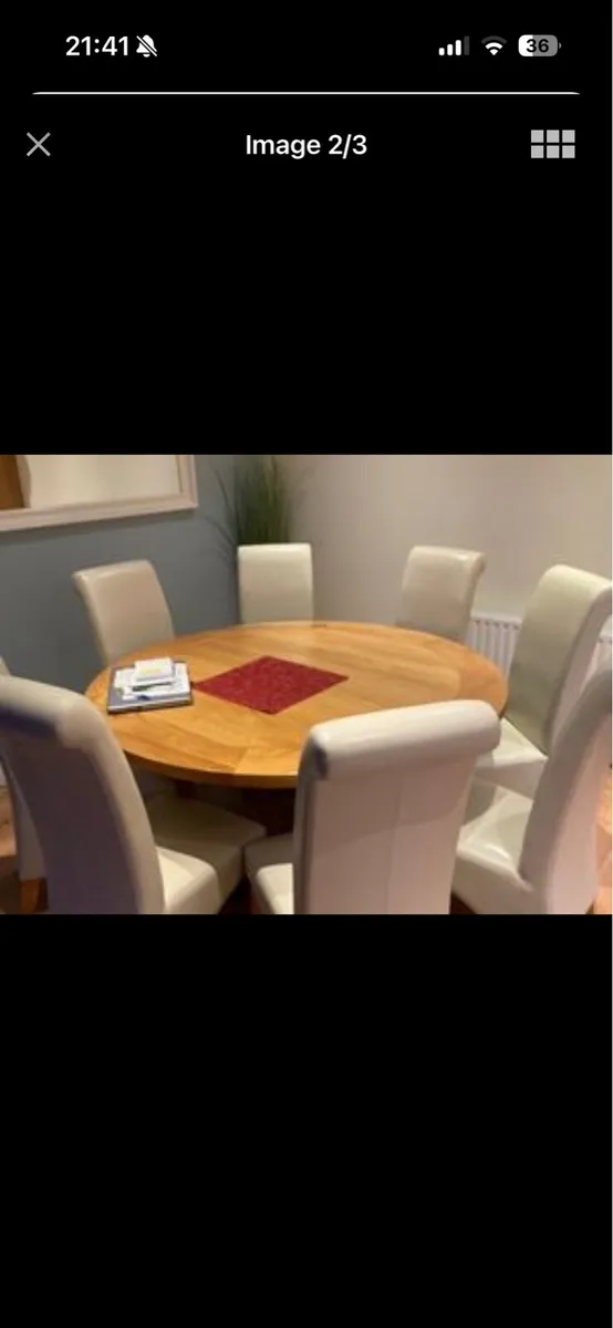 Oak table - Image 1
