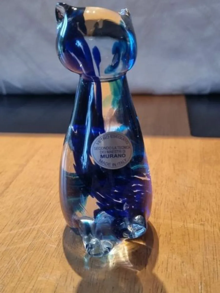 Murano glass cat - Image 1