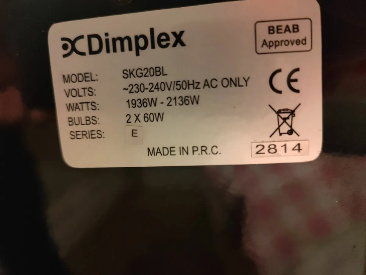 Dimplex Stockbridge SKG20BL Stove - Image 2