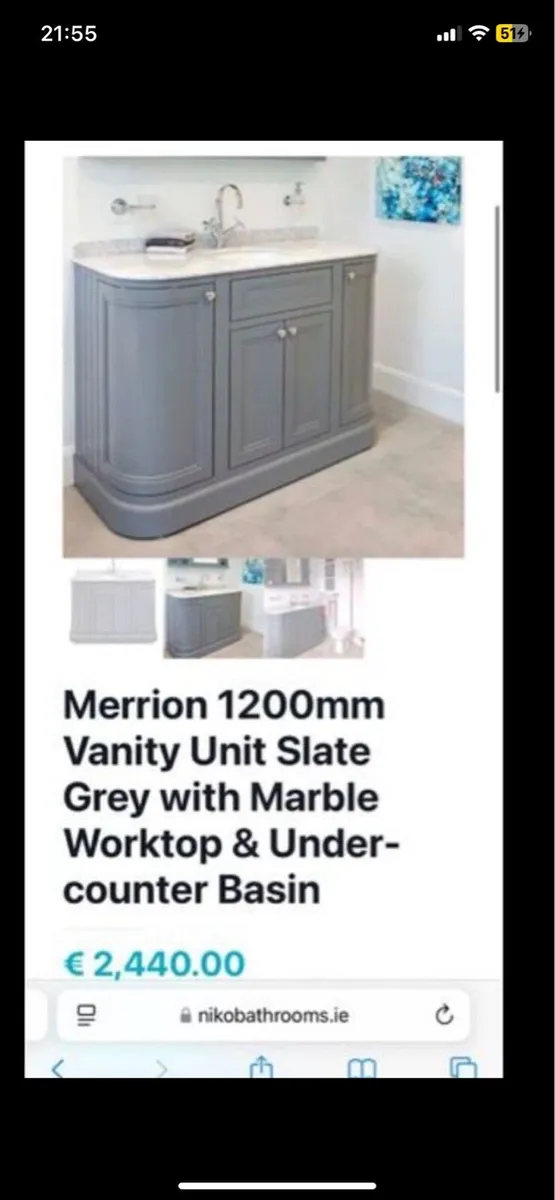 Marble vanity unit top - Image 2