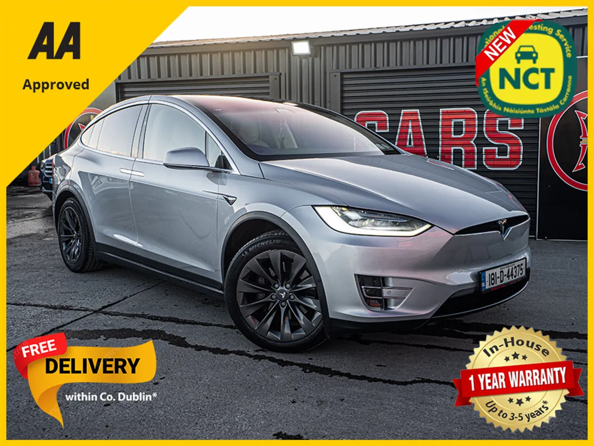 2018 Model X 100D Dual Motor/1 Owner/Irish Car - Image 1