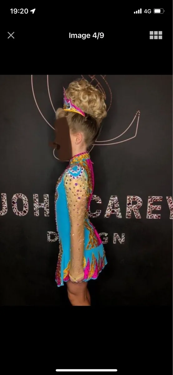 Irish Dance Dress - John Carey Design - Image 4