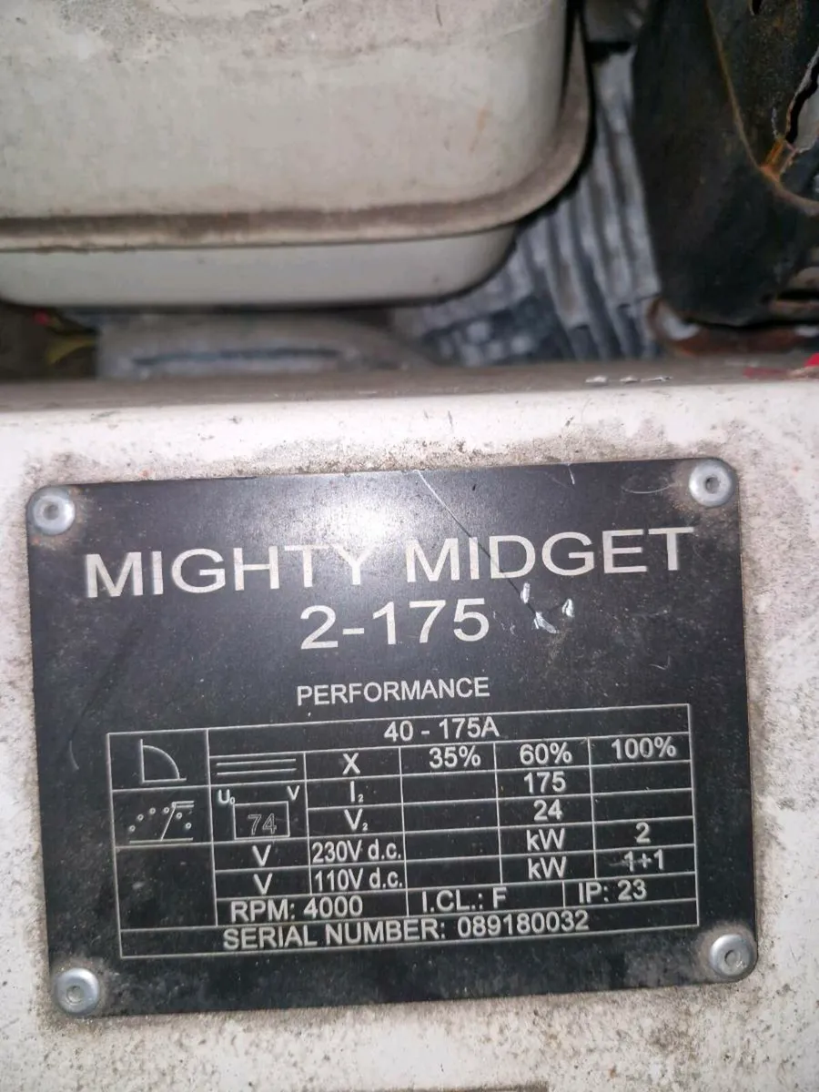 Mighty Midget  Petrol Welder - Image 2