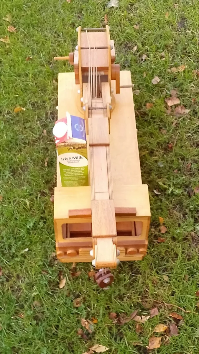 Handmade Toy Crane - Image 1
