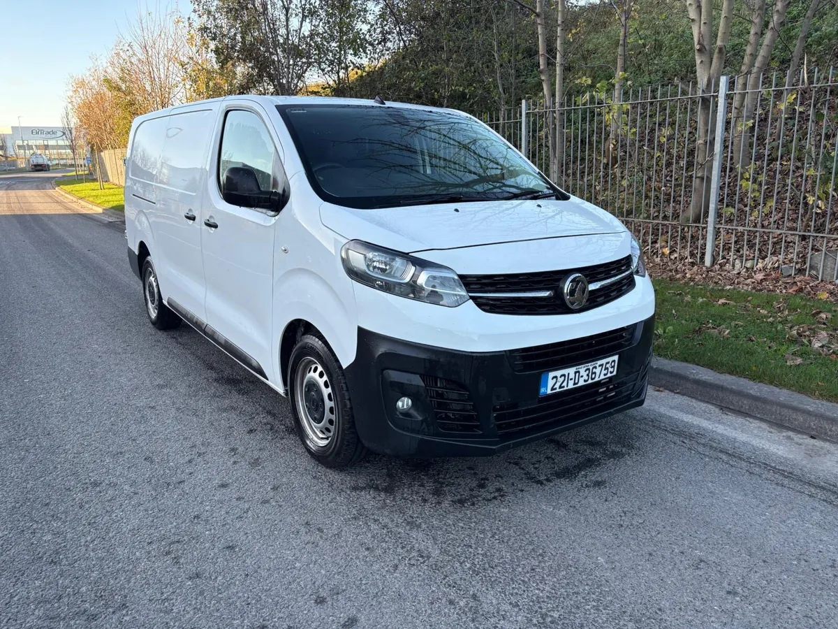 2022 Vauxhall vivaro lwb van low KLM’s only 38klms - Image 1