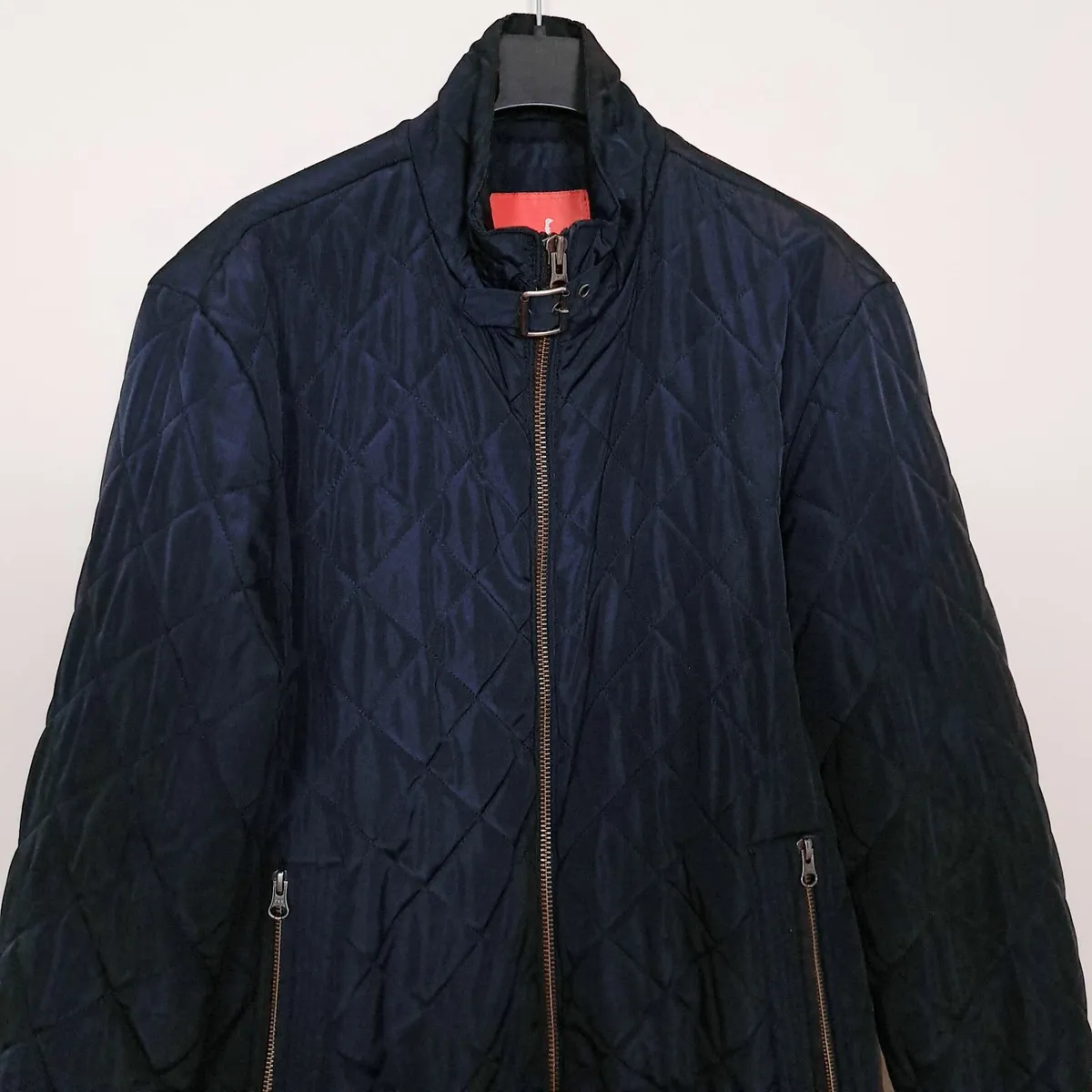 6th Sense Navy Blue Lightweight Quilted Jacket L - Image 4