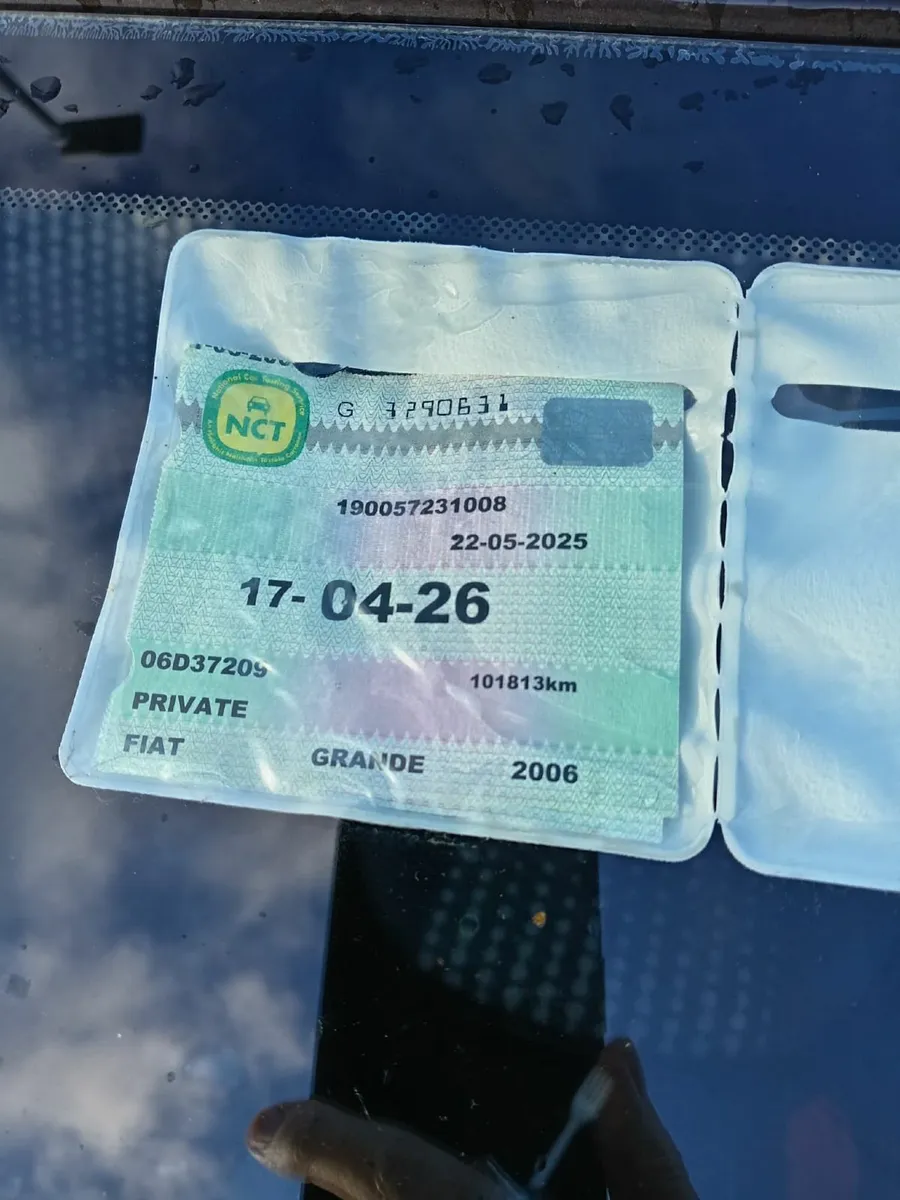 Fiat Punto TAXED AND NCTD. LOW MILEAGE. - Image 4