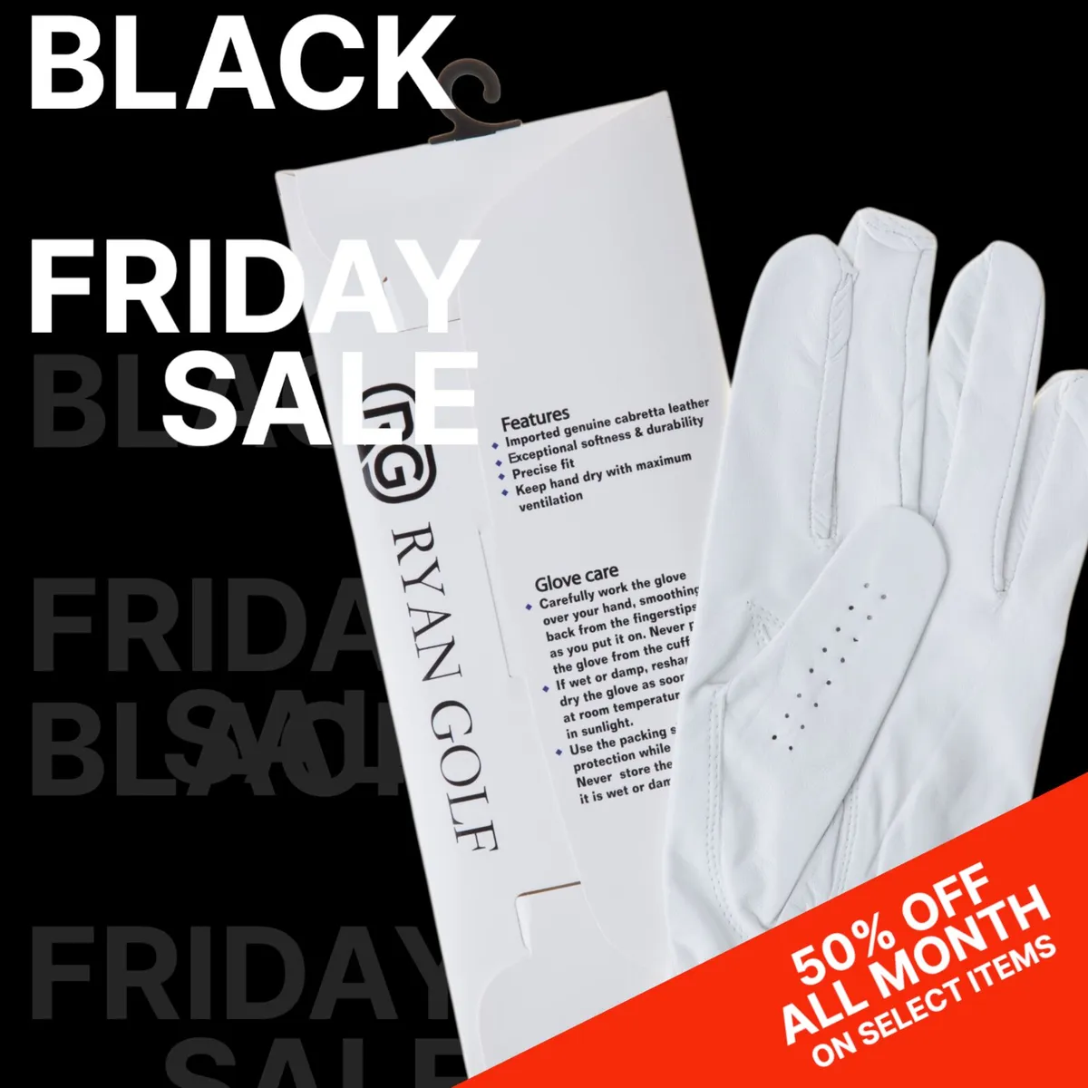 RG Premium Cabretta Golf Gloves Deal - Image 3