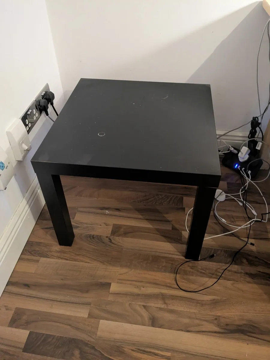 Black Side Table