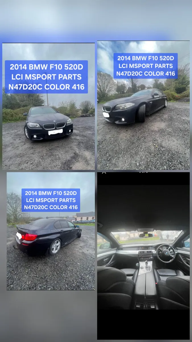 2014 BMW F10 520D LCI MSPORT BREAKING N47D20C 416 - Image 2