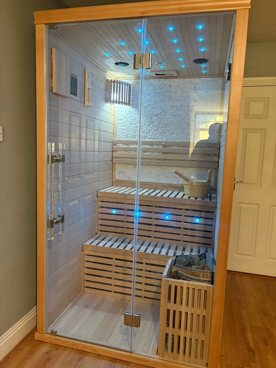 Sauna , 2 Tier seating Finnish Sauna NEW - Image 1