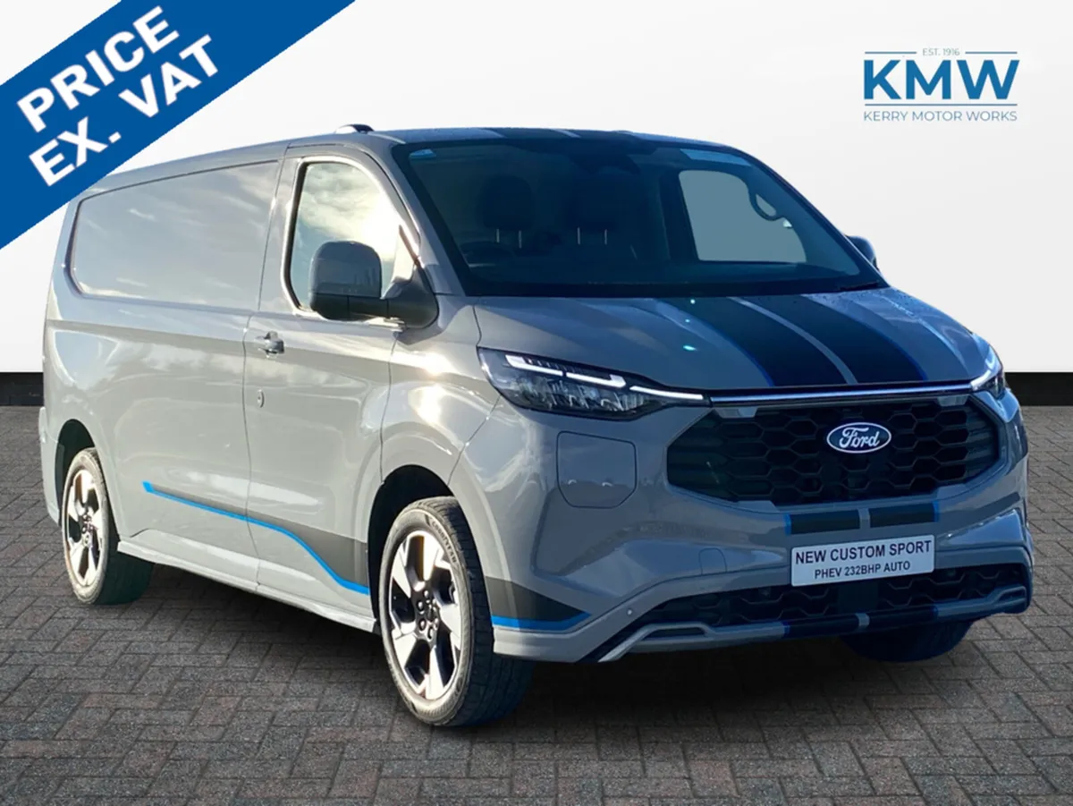 Ford Transit Custom Sport  232BHP PHEV Auto..Huge - Image 1