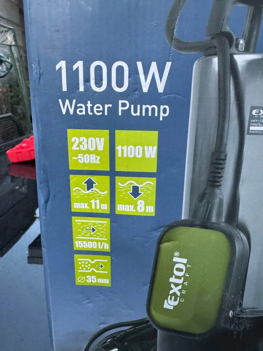 Water pump 1100 W - Image 2