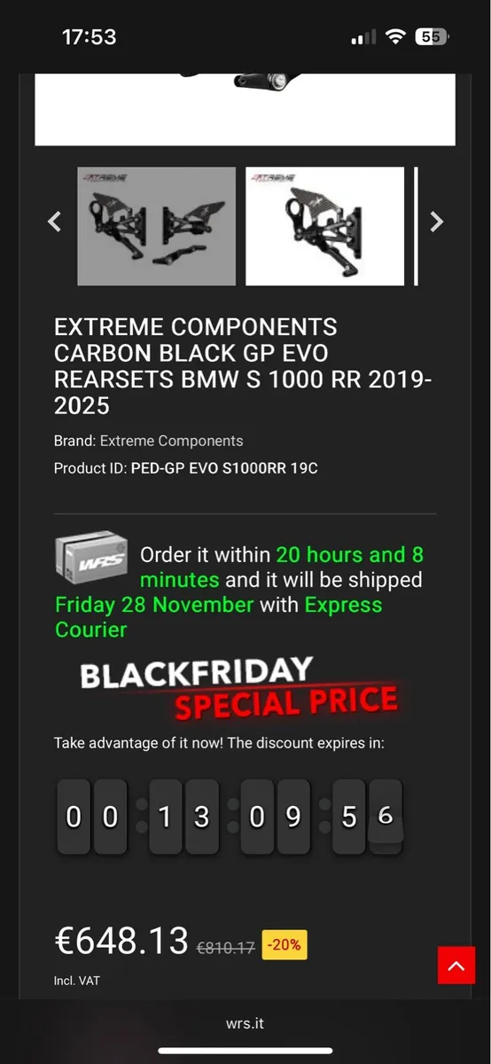 Bmw S1000RR k67 parts - Image 2