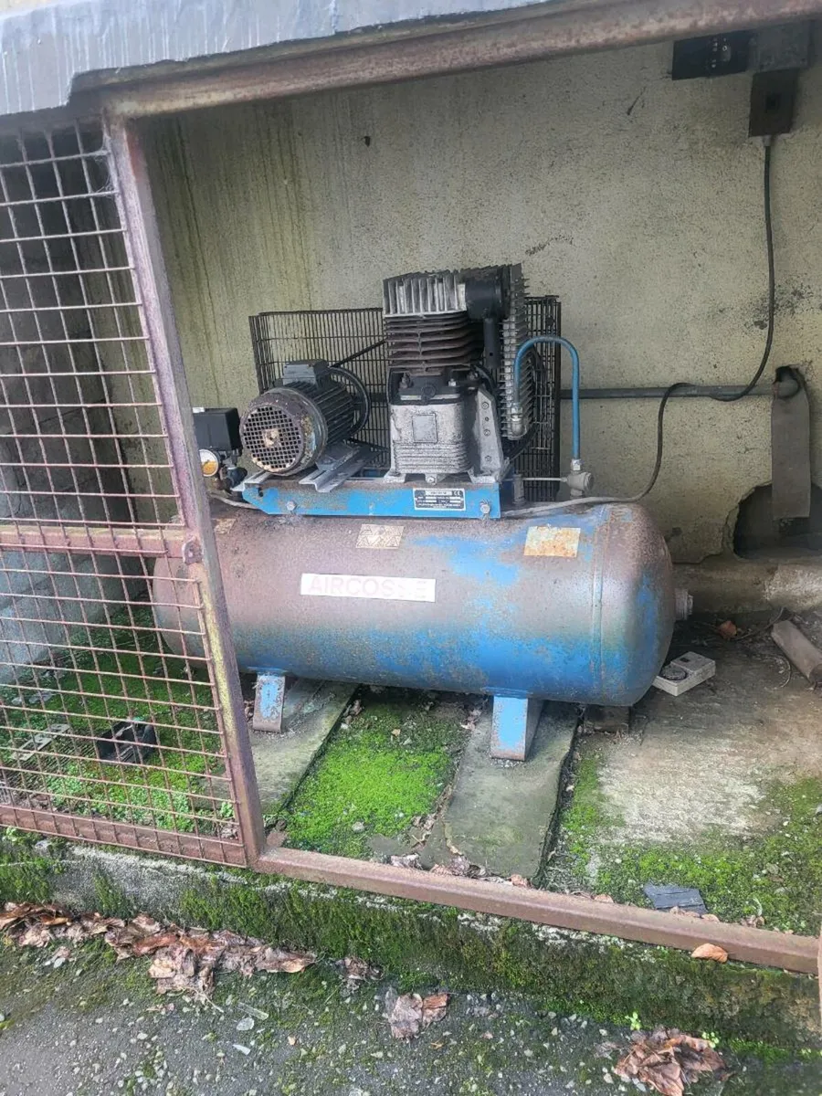 Aircosse 200 ltr compressor - Image 1