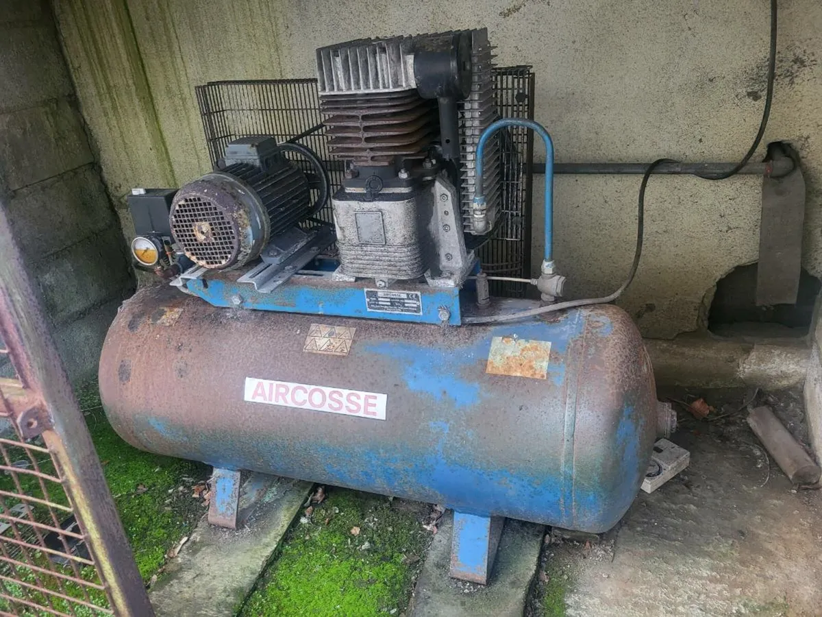 Aircosse 200 ltr compressor - Image 2