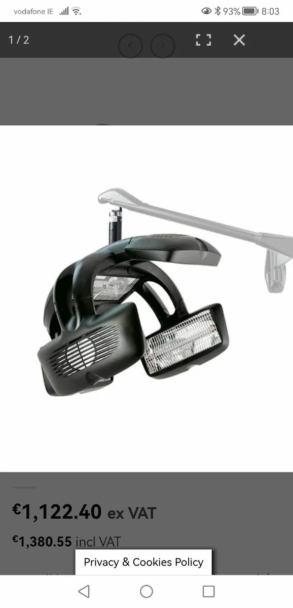 Hairdressing wall climazon processor - Image 1