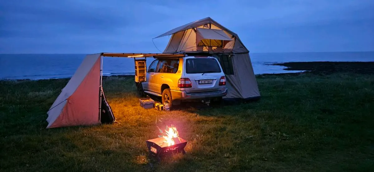 ARB Rooftent and Deluxe Awing Set-Up - Image 1