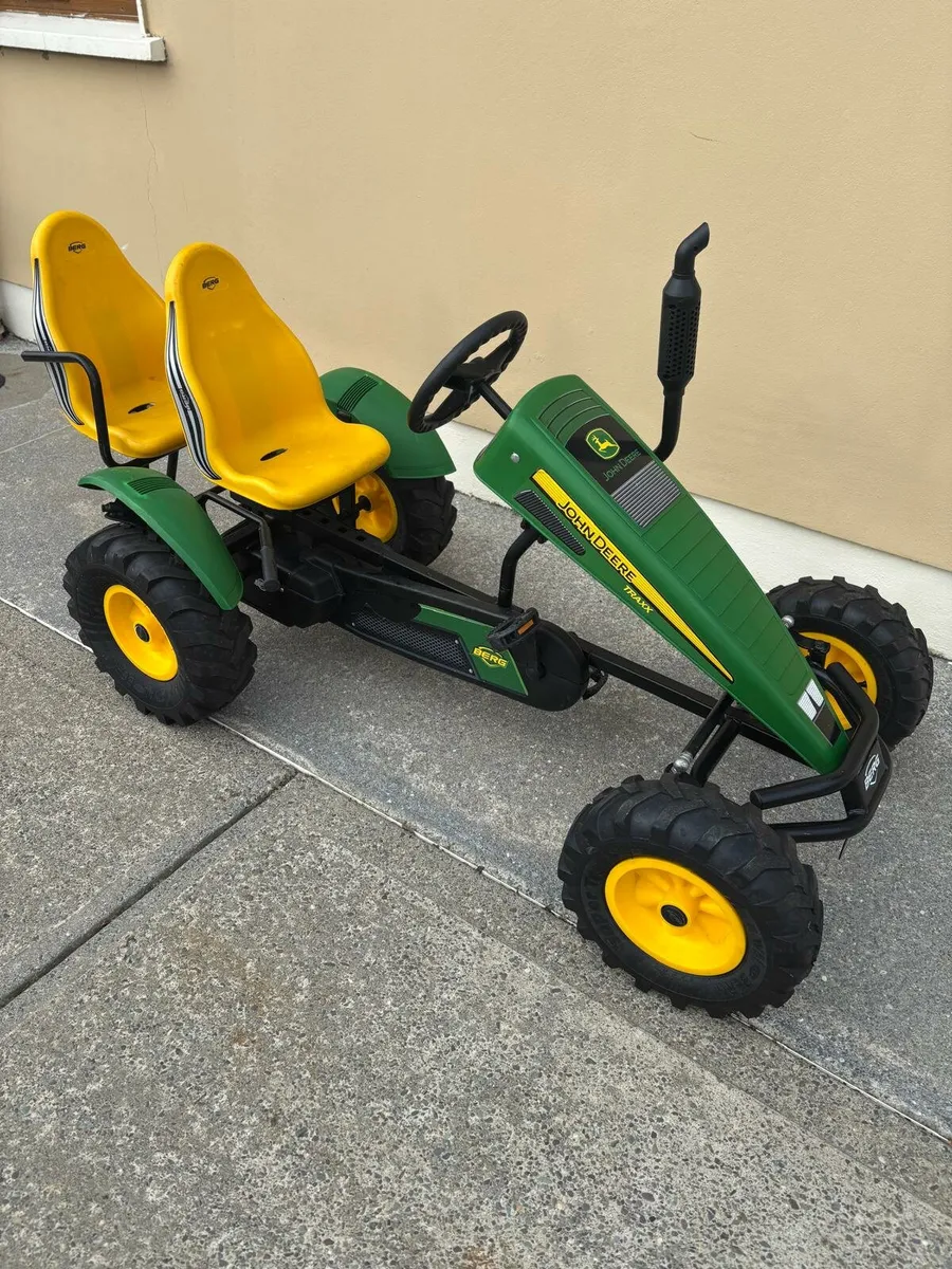 John Deere go kart - Image 1