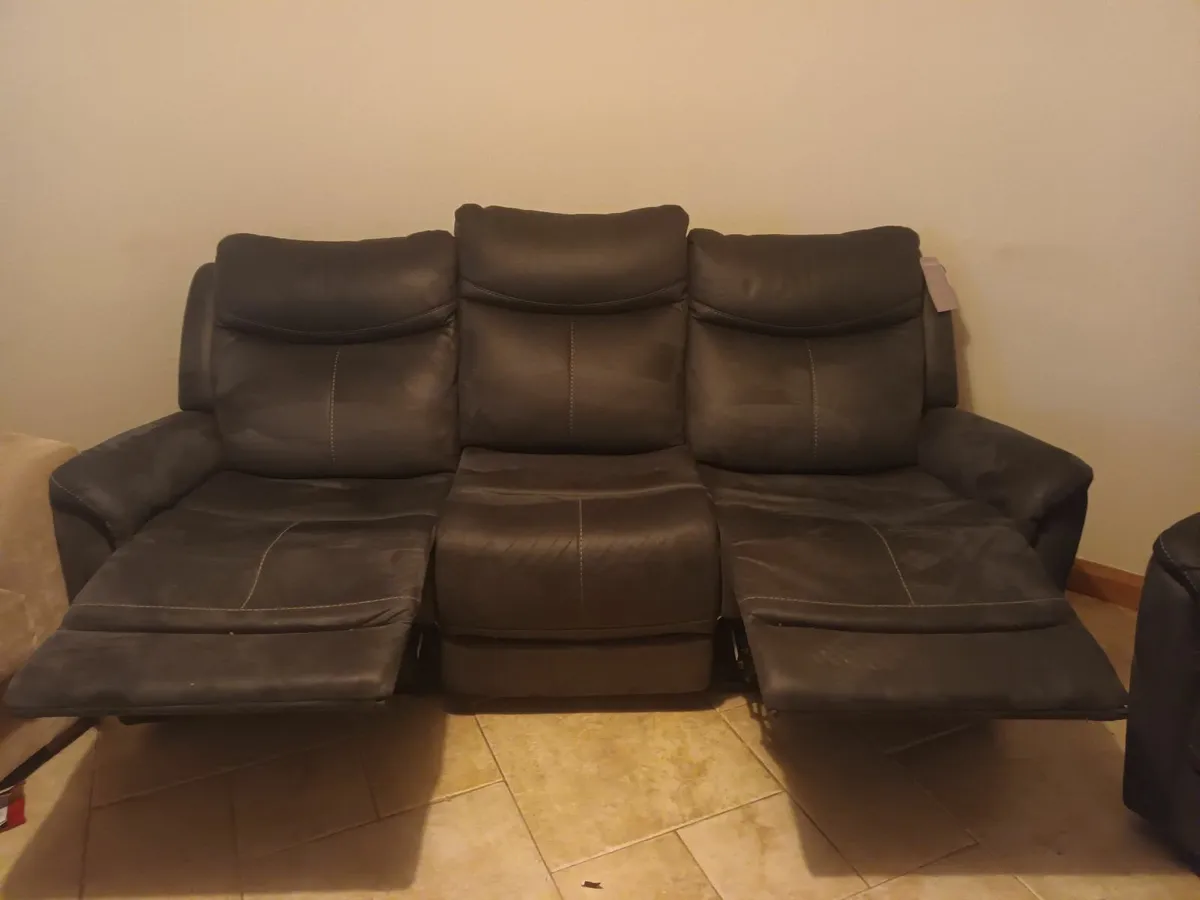 2 seater recliner sofa  & 3 seater recliner sofa - Image 3