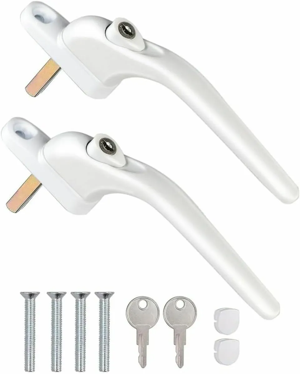 Window Handles 2Pcs - Upvc Window Handles Inline L