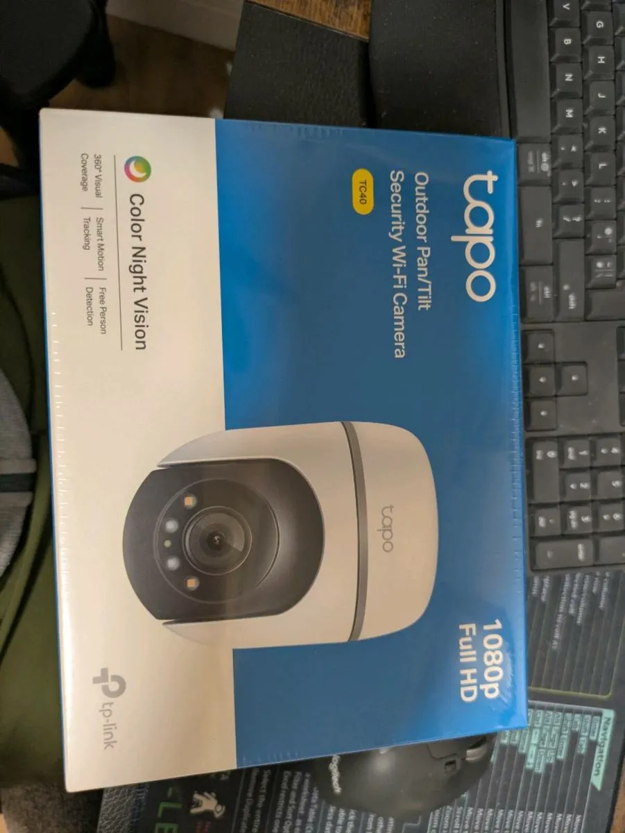 Tapo outdoor camera.