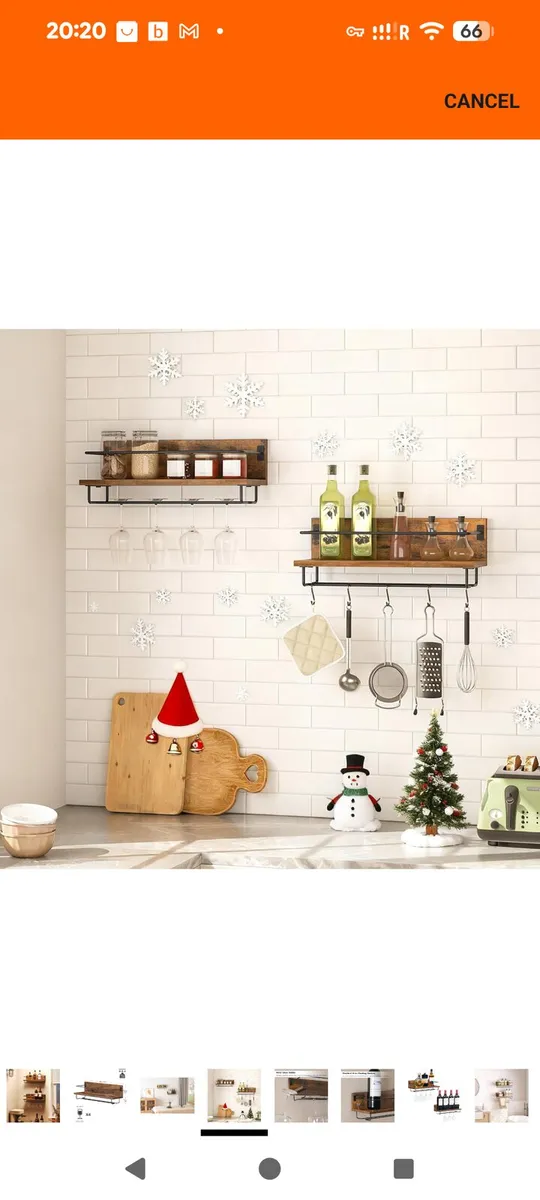 Wall mounted wine rack - Image 3