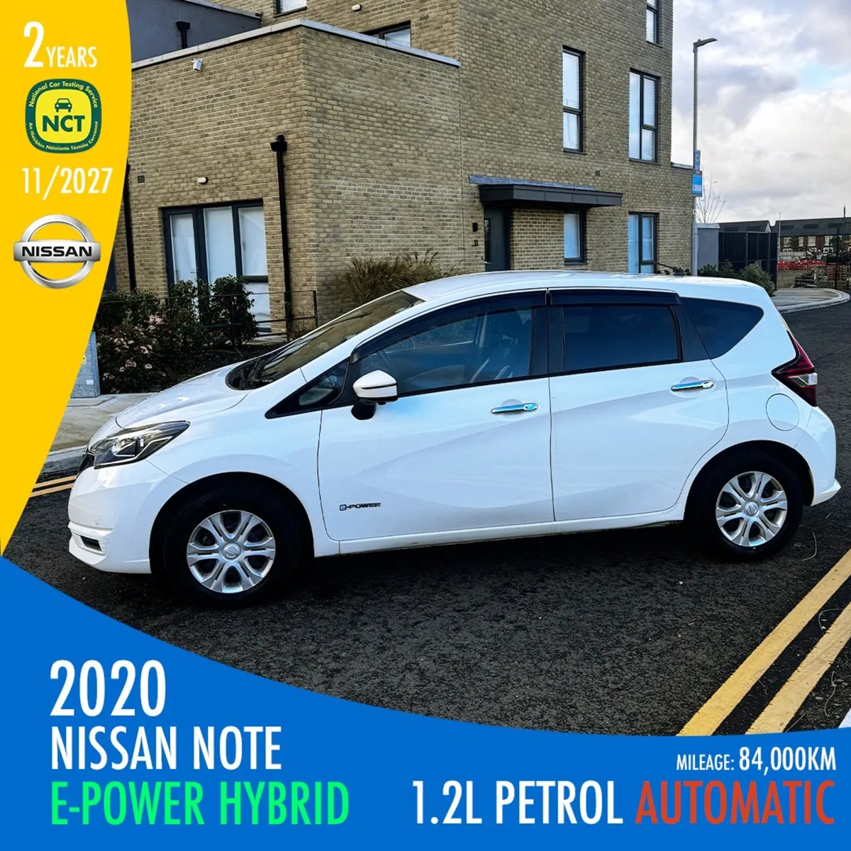 2020 Nissan Note E-Power Hybrid Automatic 84,000km - Image 3
