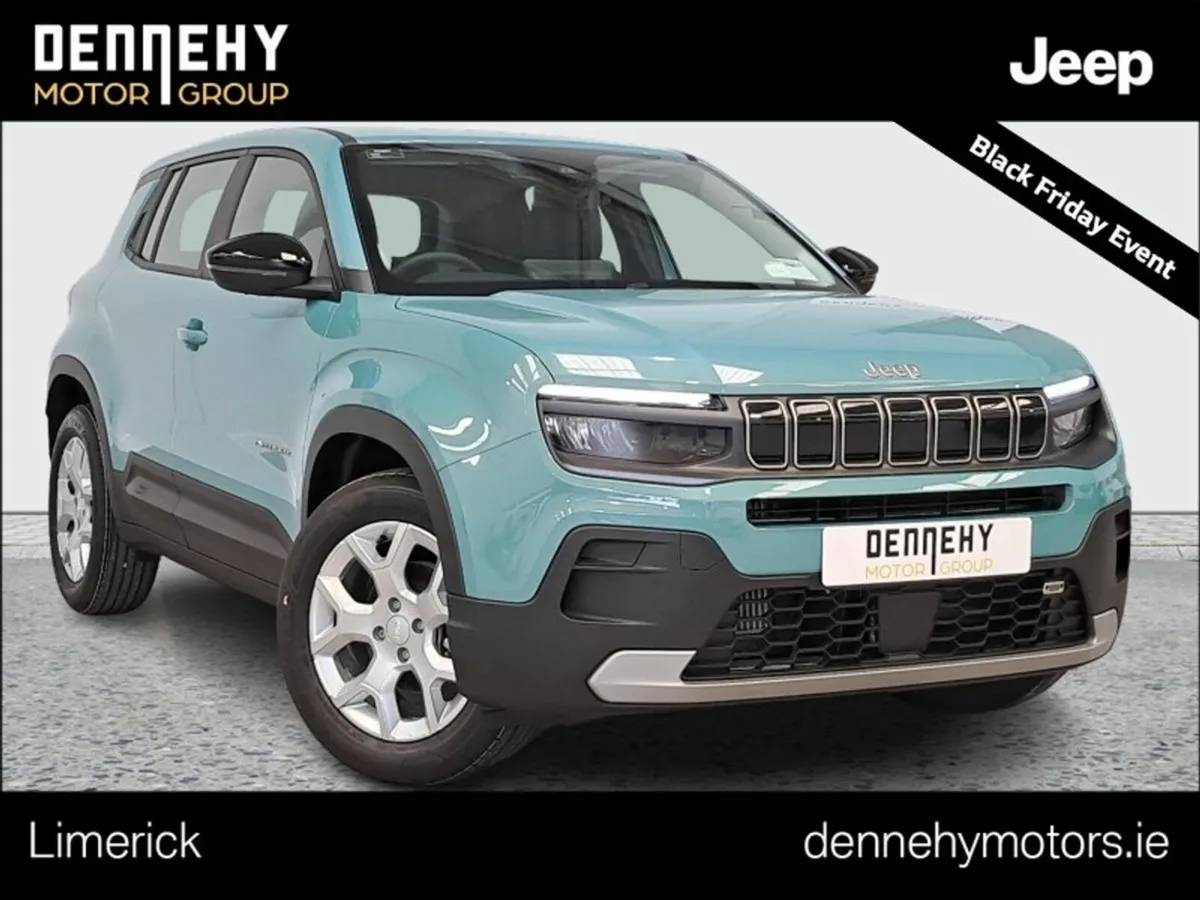 Jeep Avenger BLACK FRIDAY Sales Event November 28t - Image 1